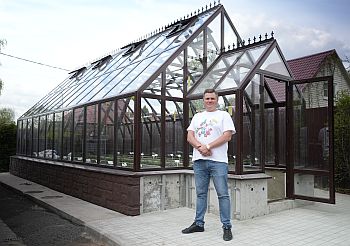 У нас новая демонстрационная теплица!