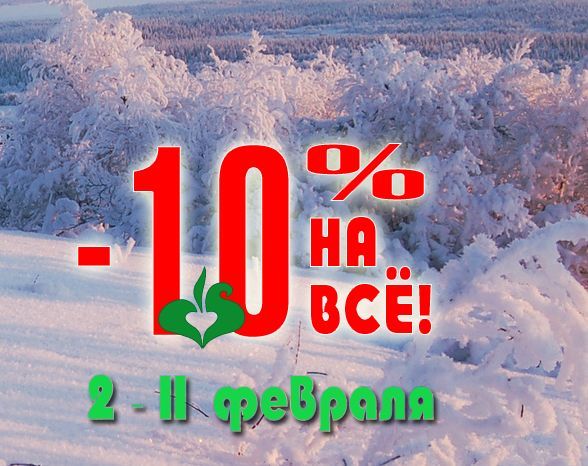 10% НА ВСЁ